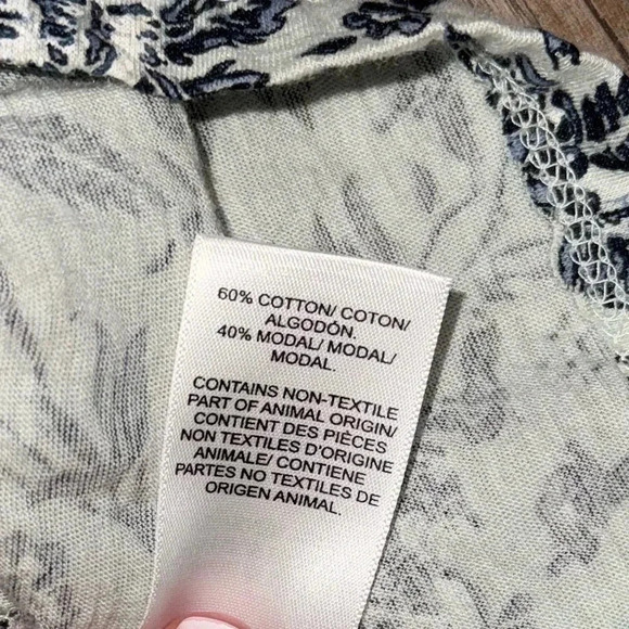 Lucky Brand • Long Sleeve Floral Blouse - Picture 6 of 10